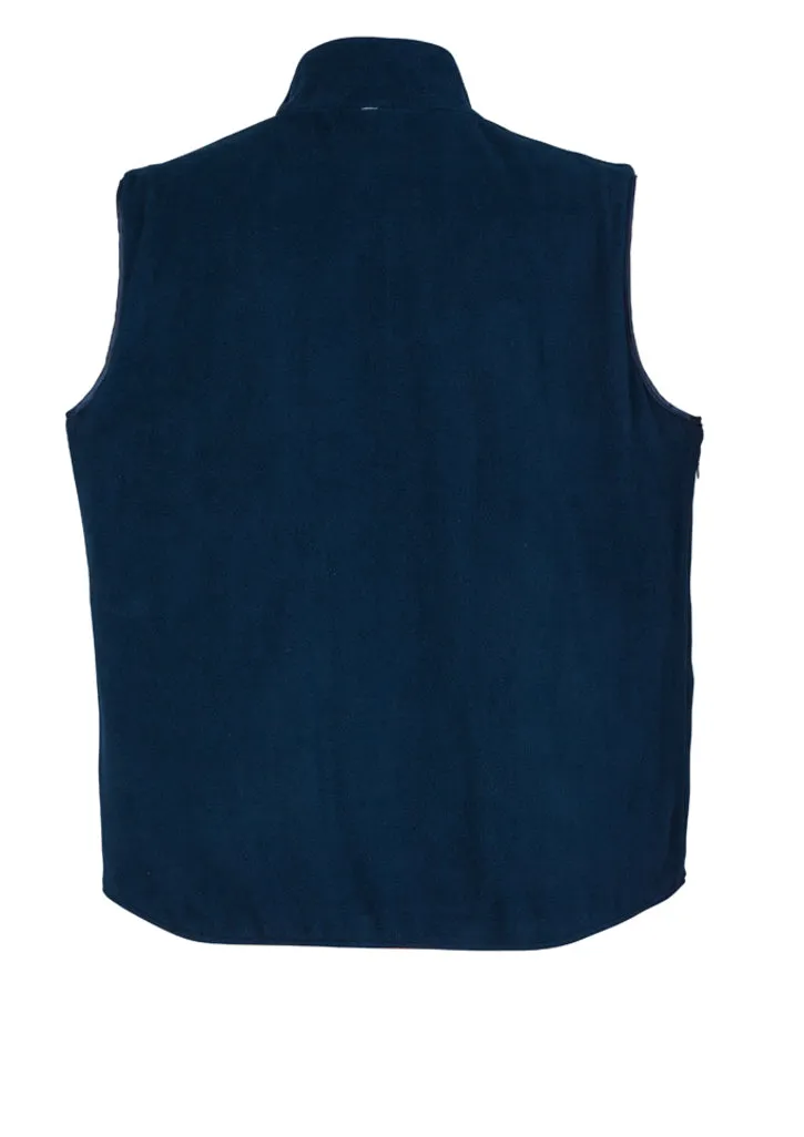 Syzmik ZV358 Mens Hi Vis Lightweight Fleece Lined Vest