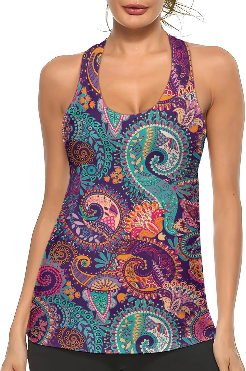 Tank Top for Women Summer Yoga Sleeveless Womens Tank Tops, Small