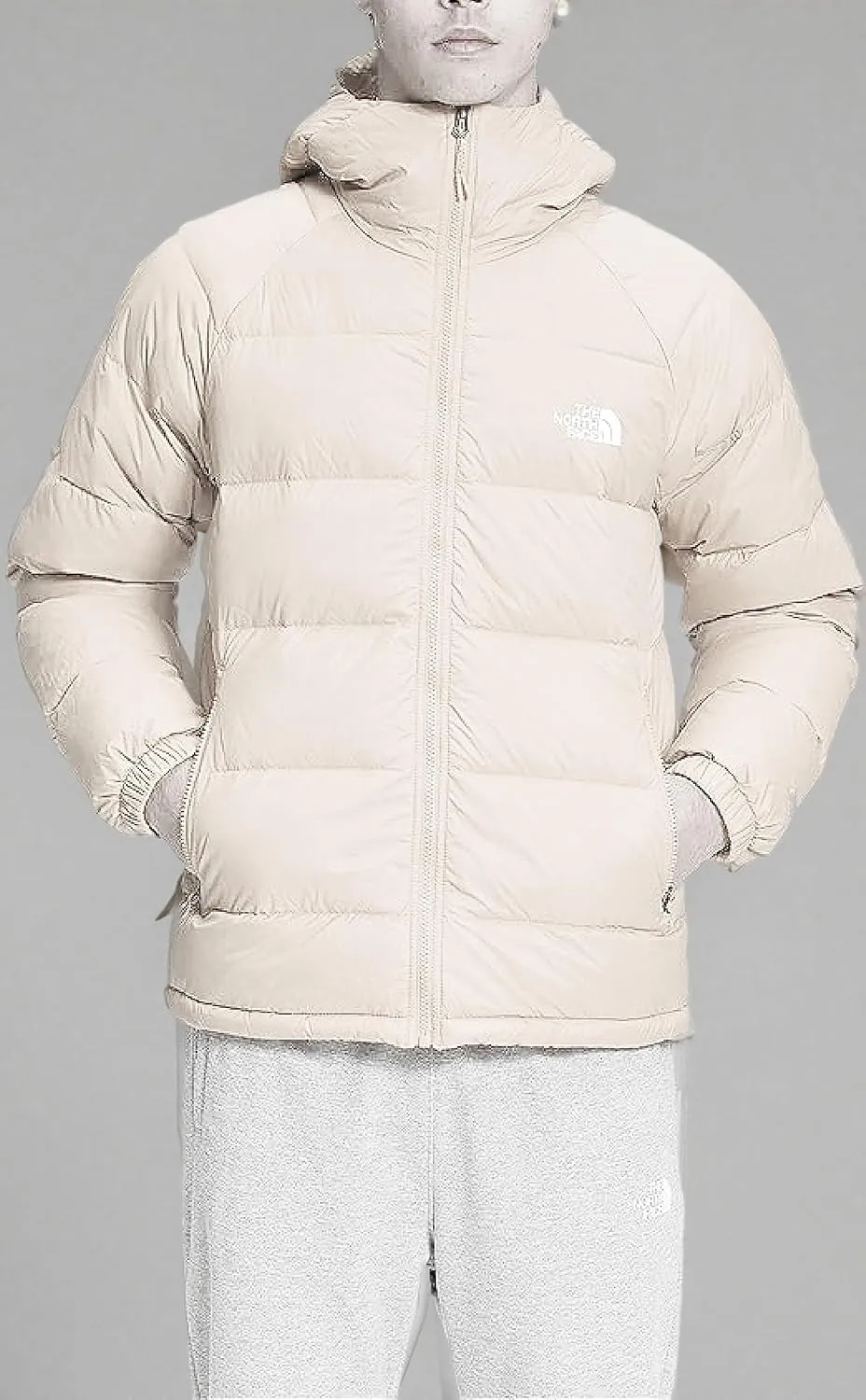 THE NORTH FACE Men's Printed Hydrenalite Down Hoodie Puffer Jacket