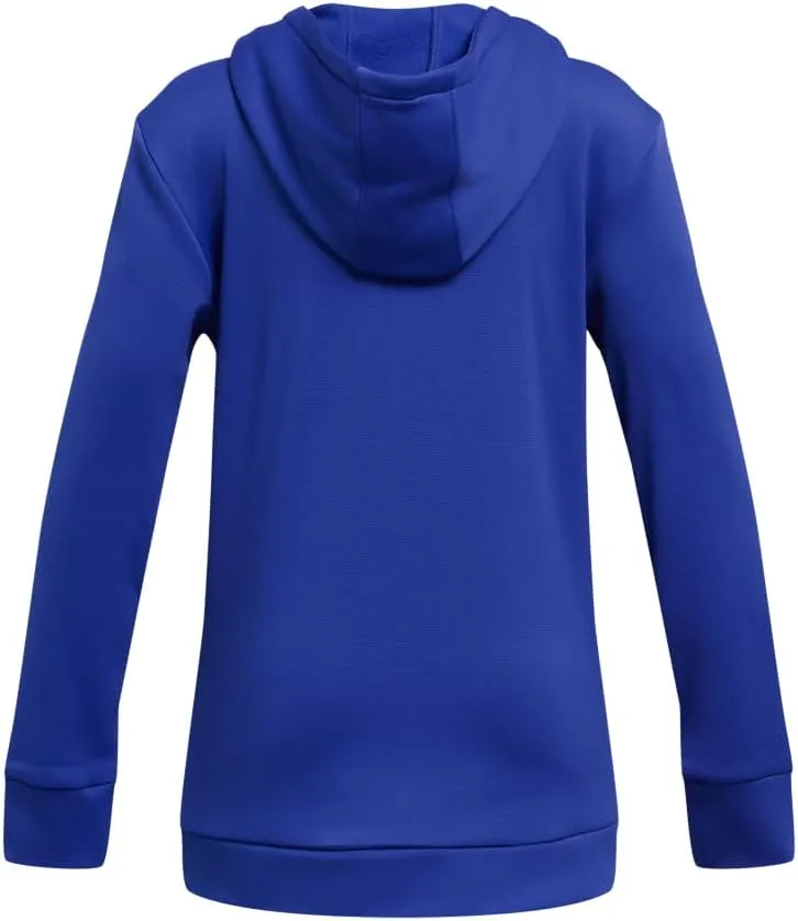 Under Armour Girls Armourfleece Iridescent Big Logo Hoodie