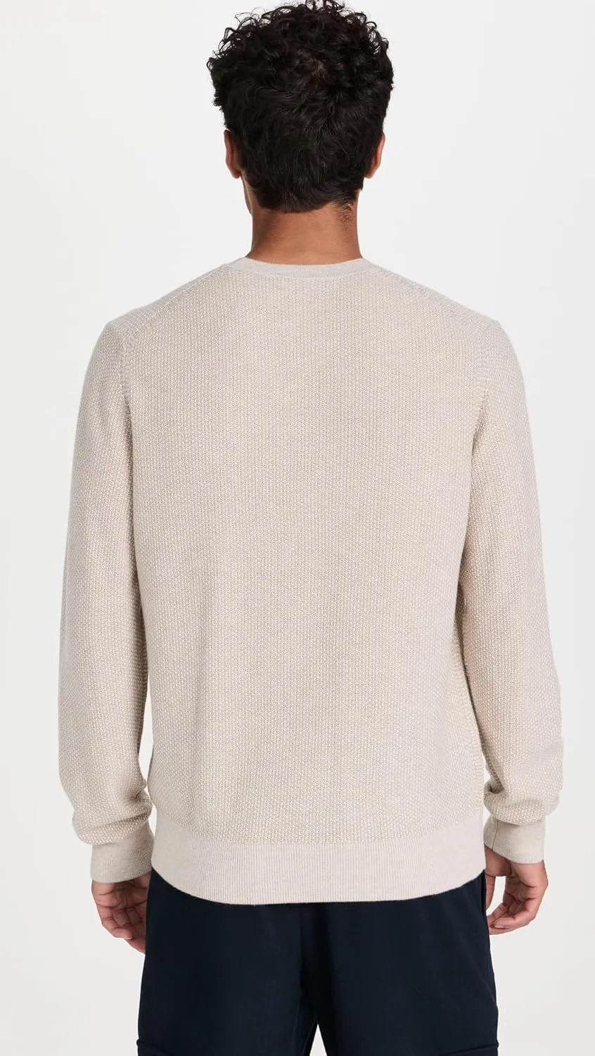 Vince Men's Geo Jacquard Crew Sweater