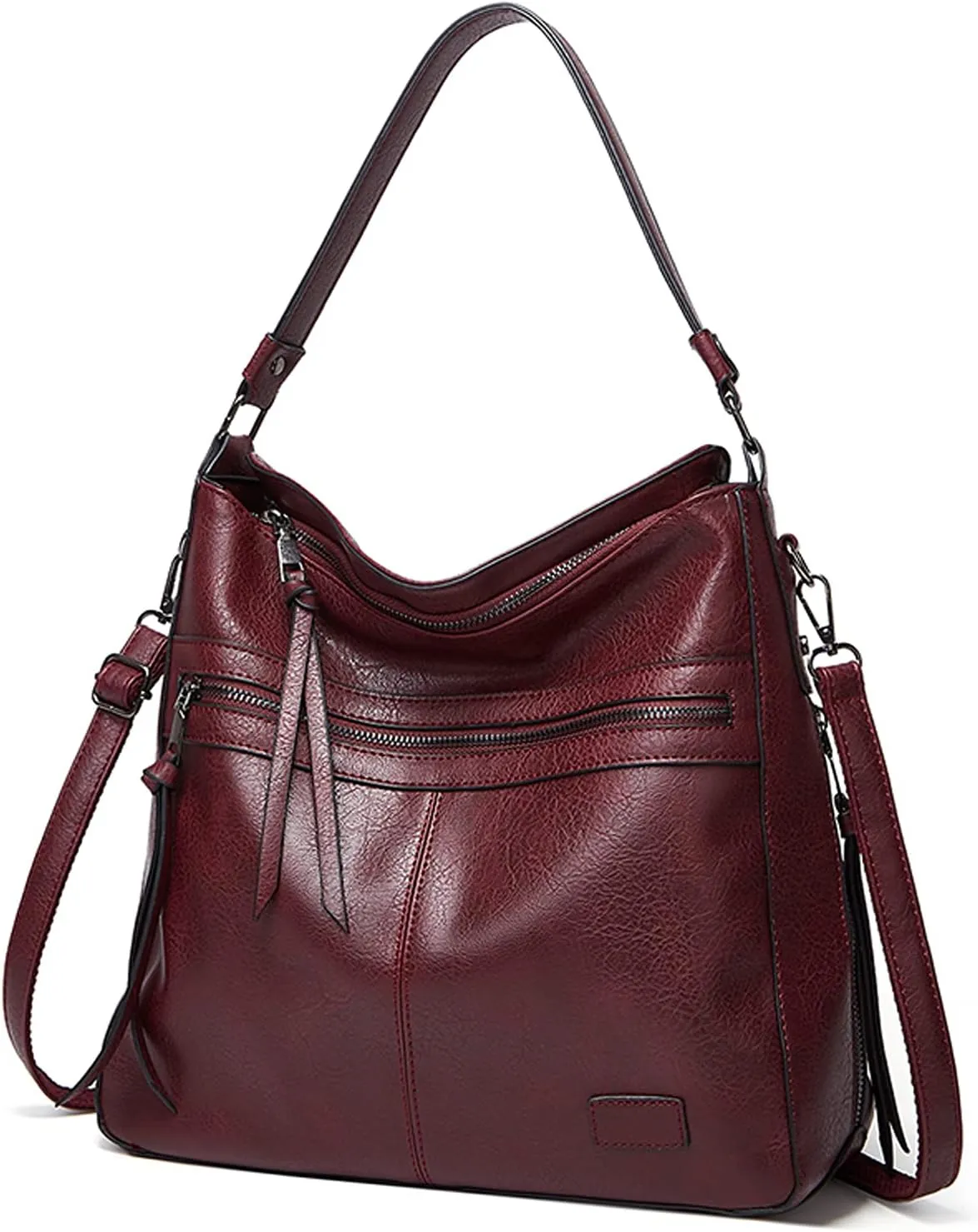 Vintage Handbag Women Hobo Top-handle Tote Bags Ladies Shoulder Bucket