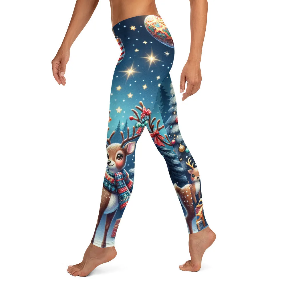 Whimsical Winter Wear Leggings
