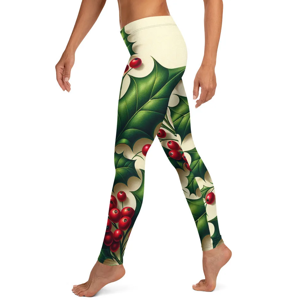 Whimsical Winter Wear Leggings