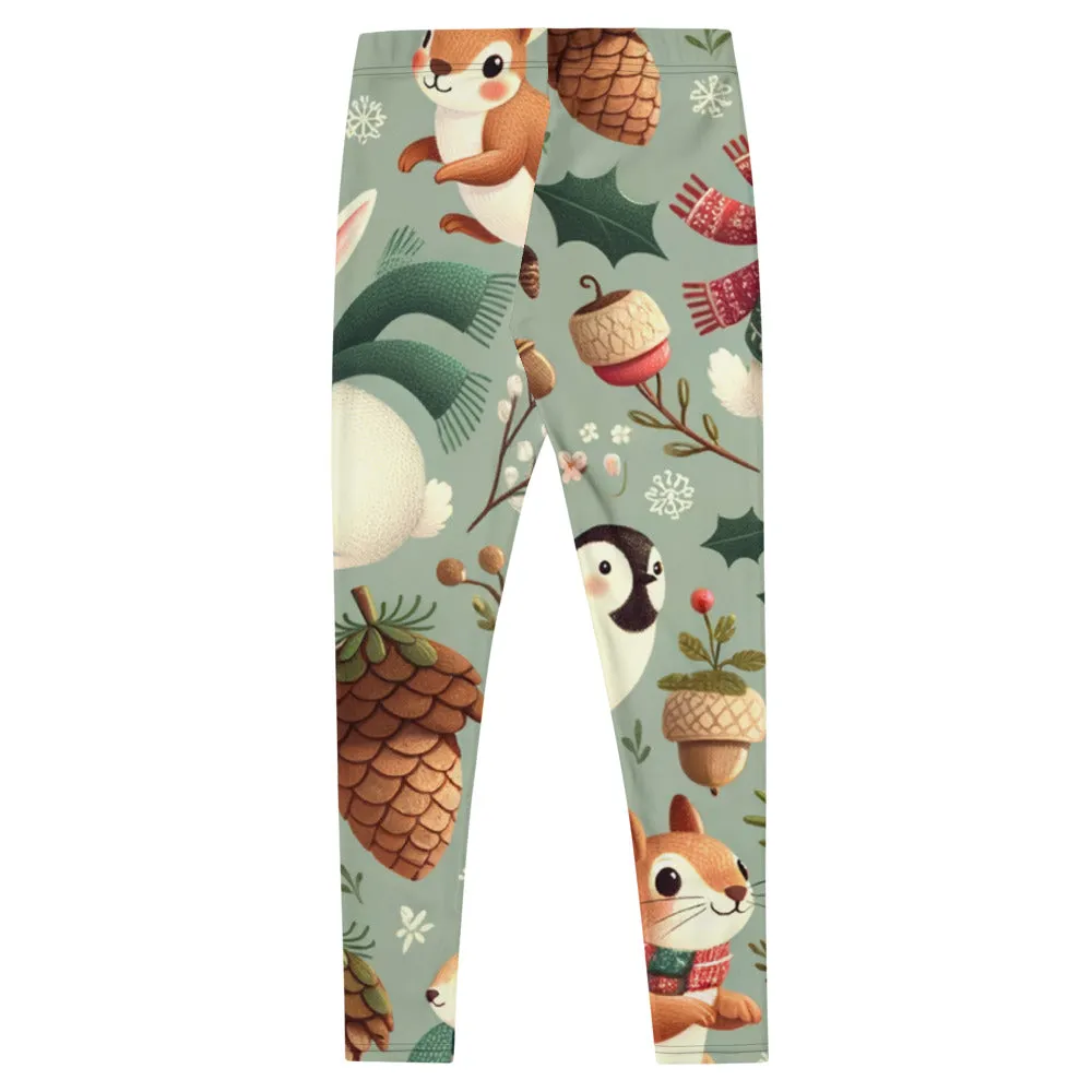Whimsical Winter Wear Leggings