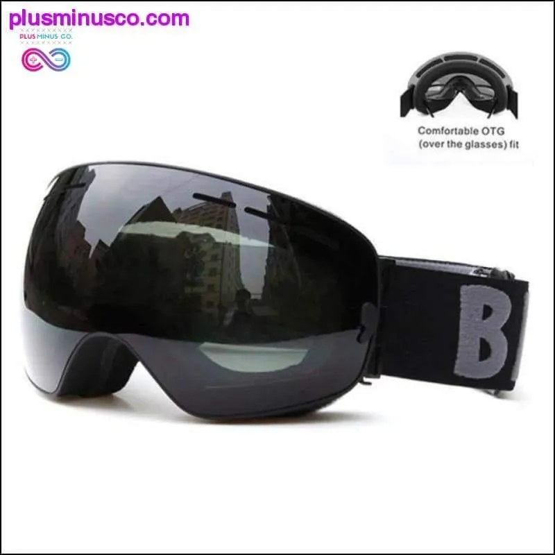 Winter Ski Goggles Double Layers Outdoor UV Protection