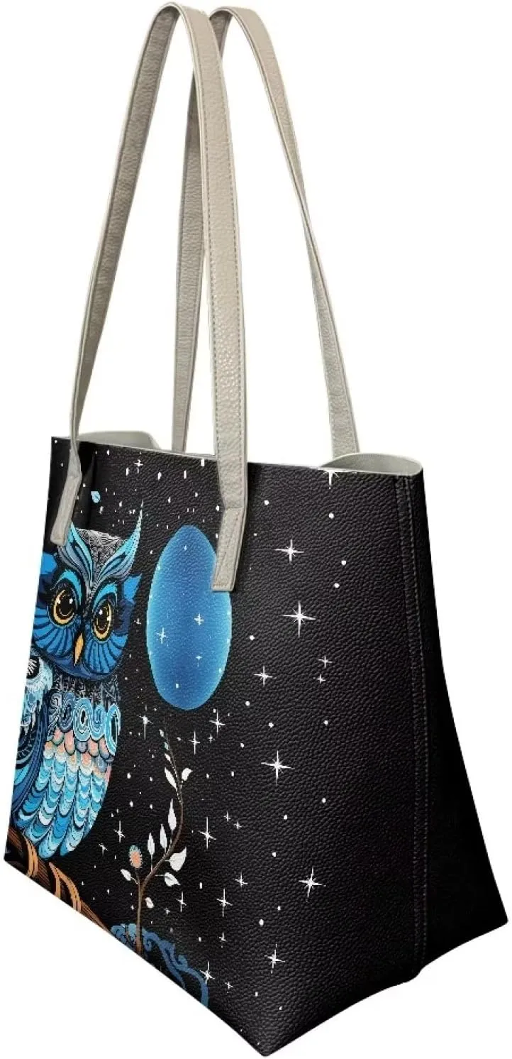 Women's Big Capacity Shoulder Bag Top-handle Handbag with Inner Pocket