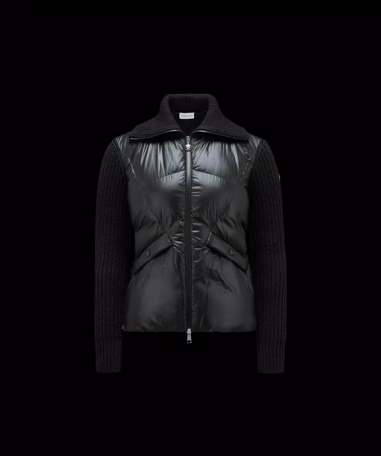 Women's Down Wool Cardigan