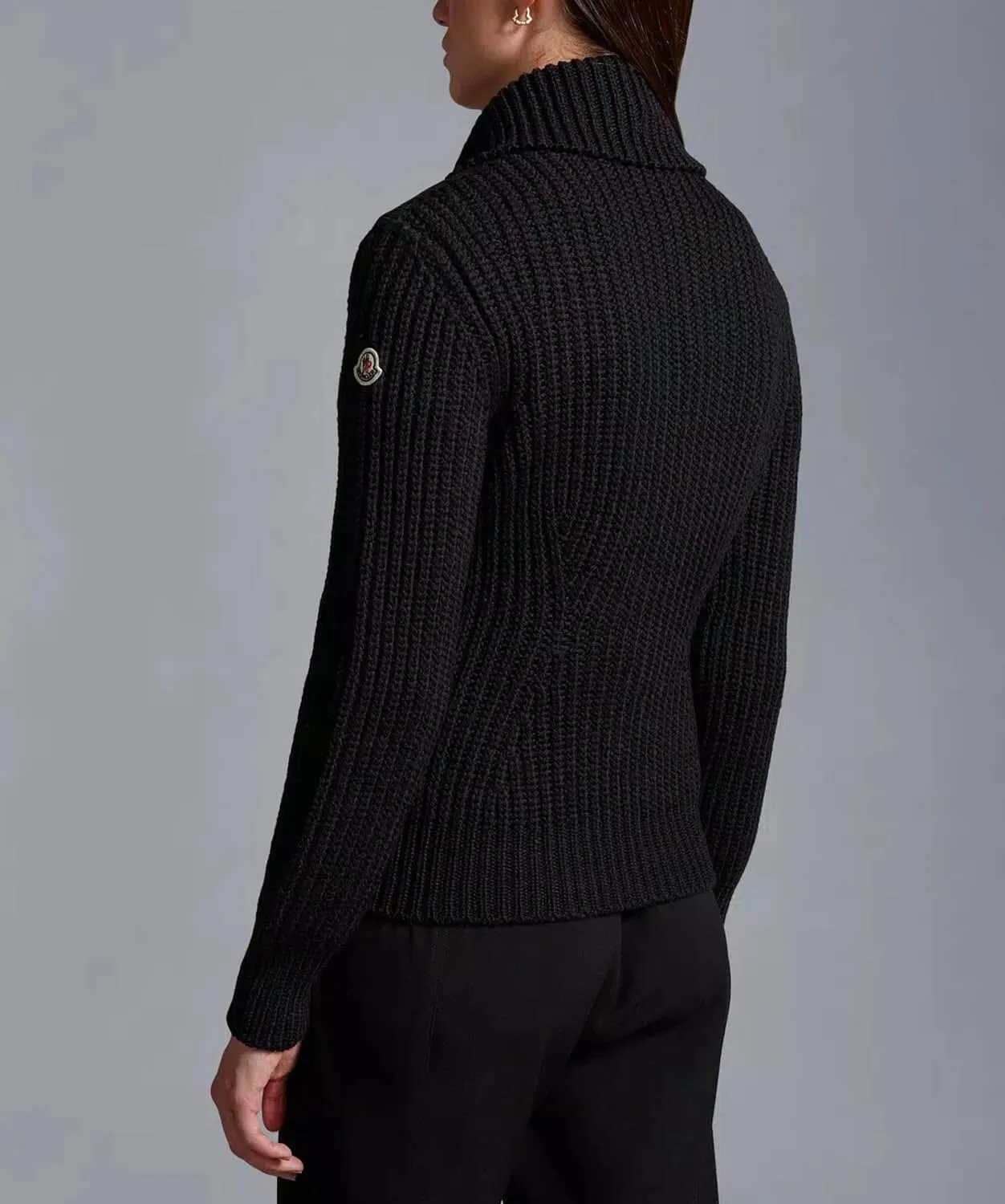 Women's Down Wool Cardigan