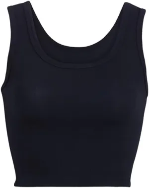 Women's Full-Length Tank Top with Scoop Neck Front and Back