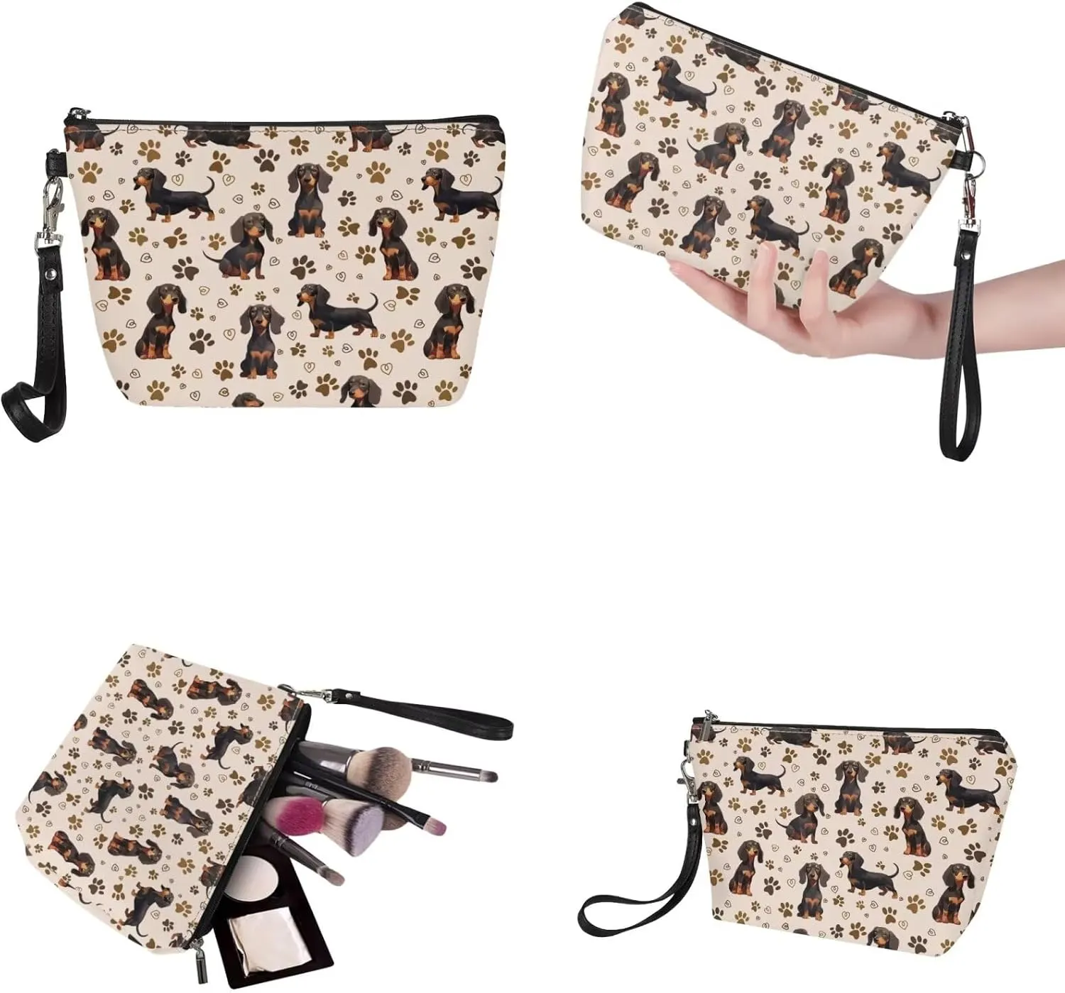 Womens Handbag with Matching Wallet, 2PCS Tote Bag Top Handle Purse Hobo Bag