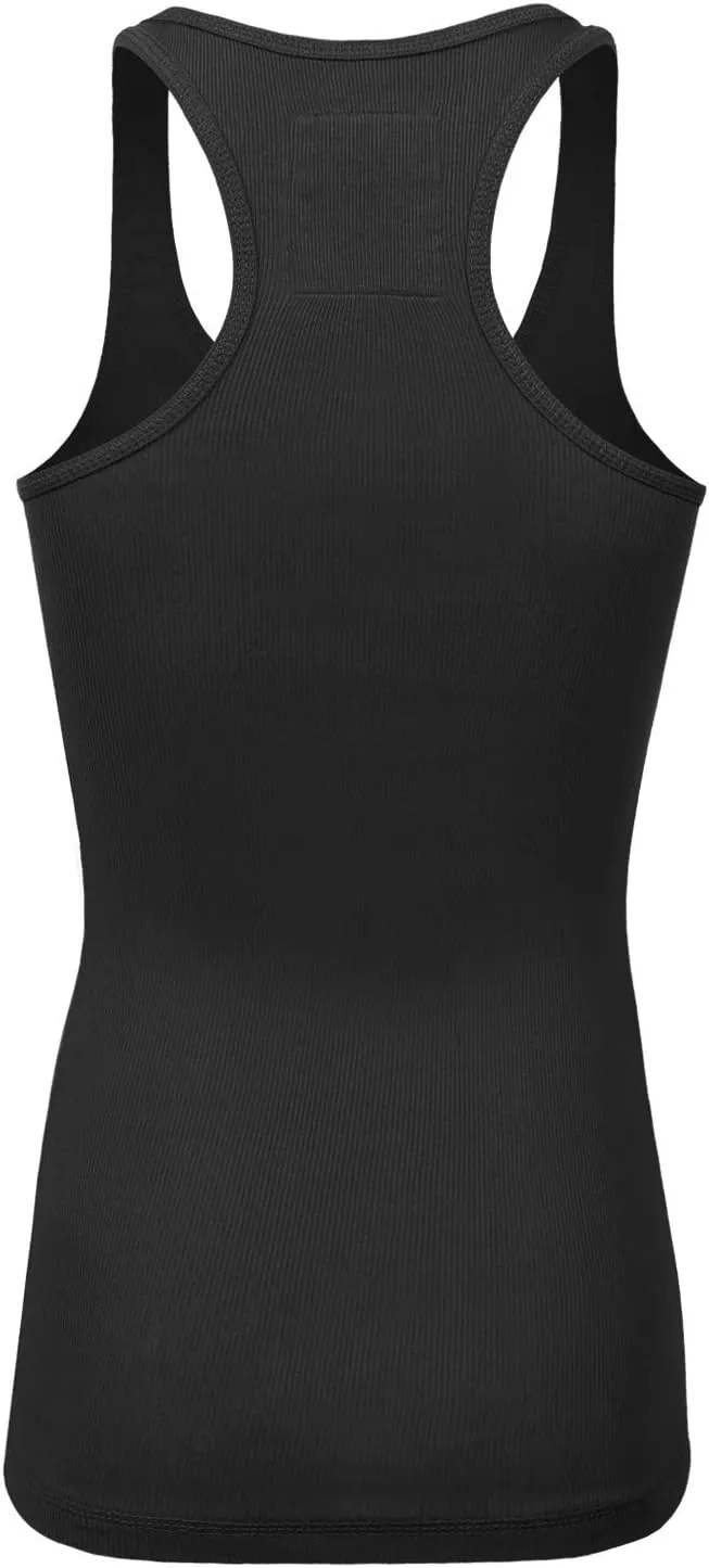 Women's Racerback Tank Top Layering Ribbed Basic Undershirt (S-3X)