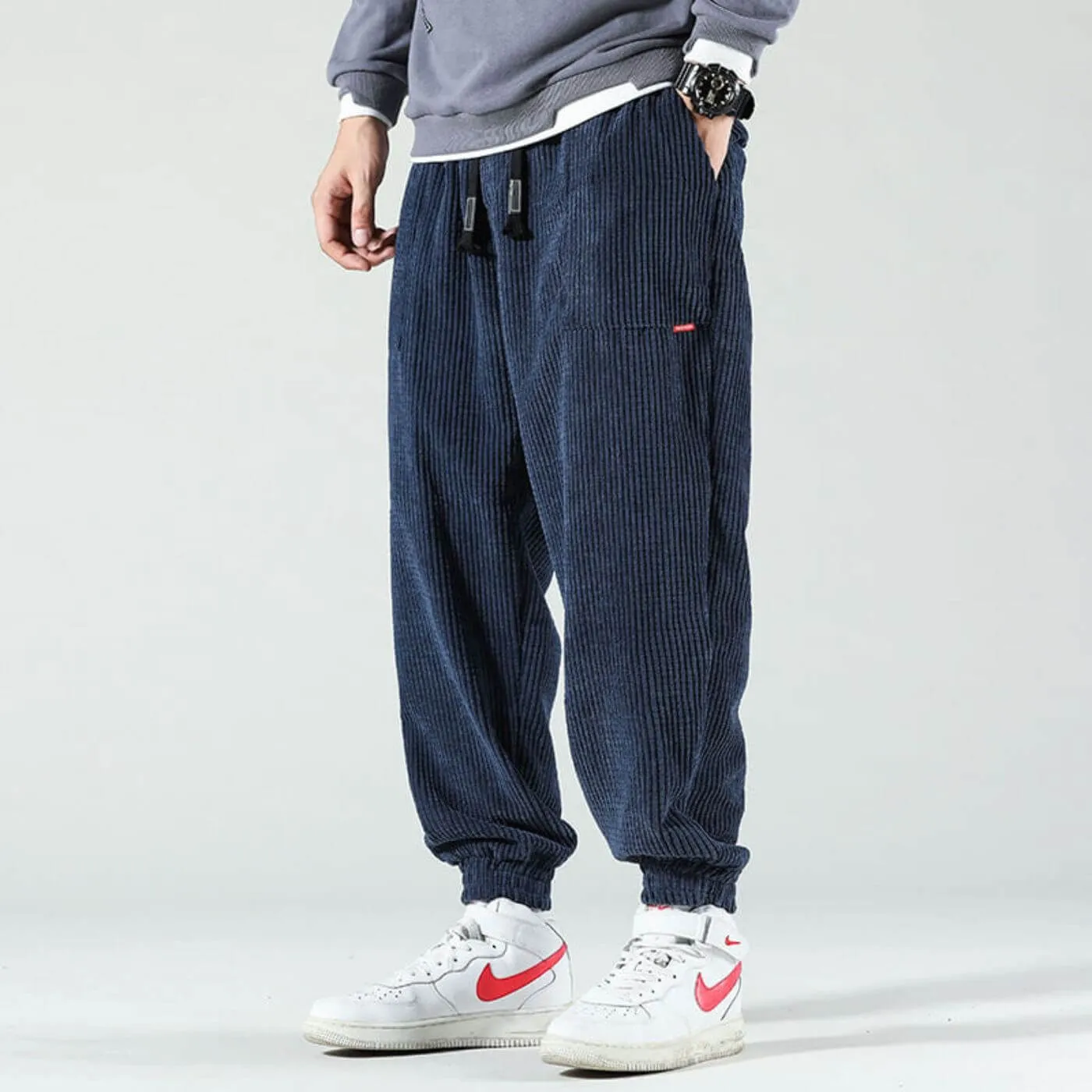 Zachary | Corduroy Jogger Pants