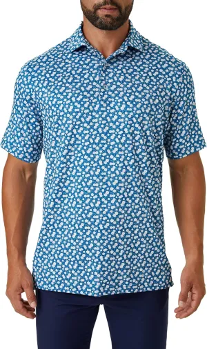 ZIRE Golf Men's Performance Polo | Dry Fit Short Sleeve Shirt | Moisture-Wicking Golf Shirt for Men | UPF 50  | 4-Way Stretch